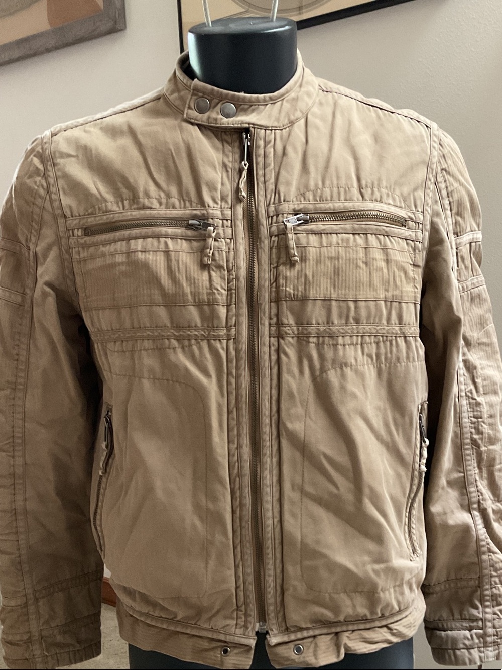 BKE Buckle Cafe Racer Jacket